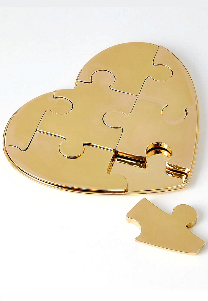  AERIN Heart Puzzle Object