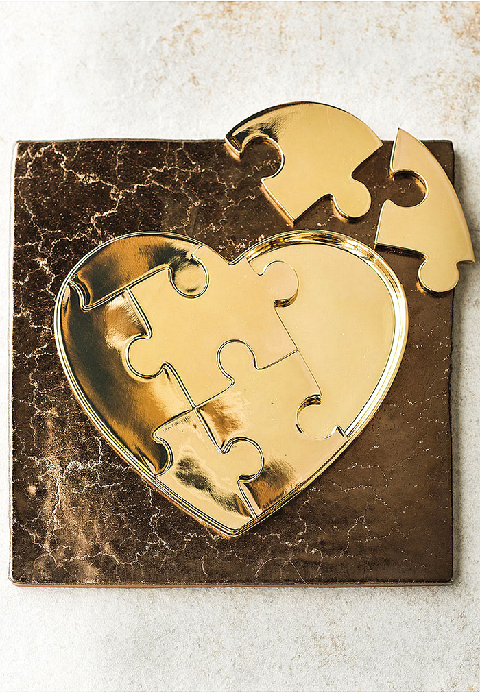  AERIN Heart Puzzle Object