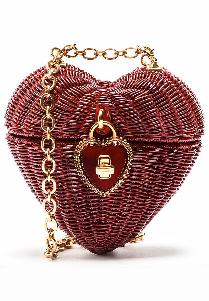 Dolce &amp; Gabbana DOLCE HEART BOX IN MIDOLLINO DIPINTO