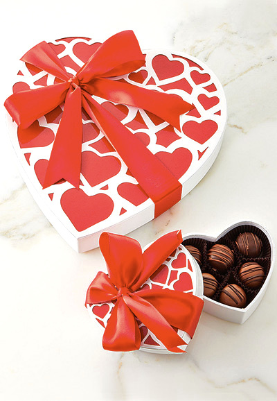 Sweet Shop Be My Valentine 14-Piece Assorted Truffle Combo 