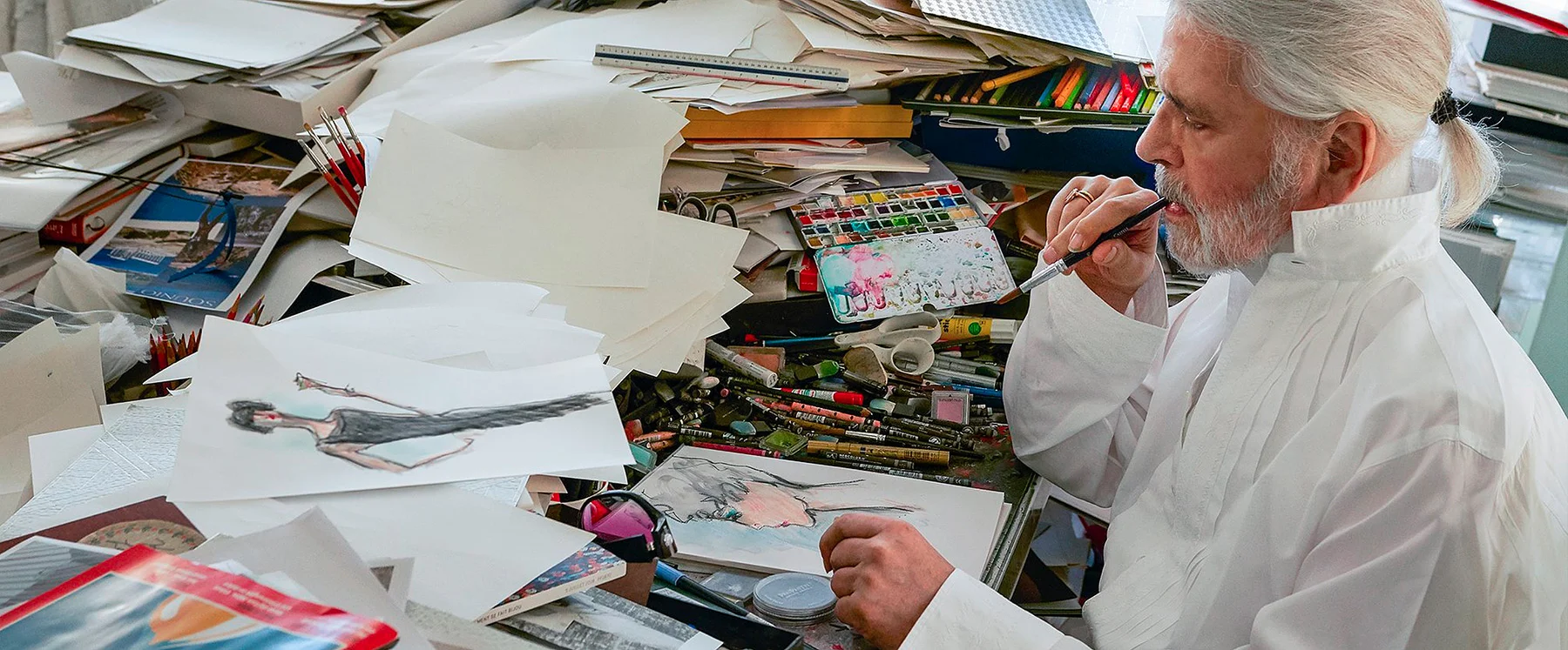 “I do my job like I breathe — so if I can’t breathe I’m in trouble.” ― Karl Lagerfeld