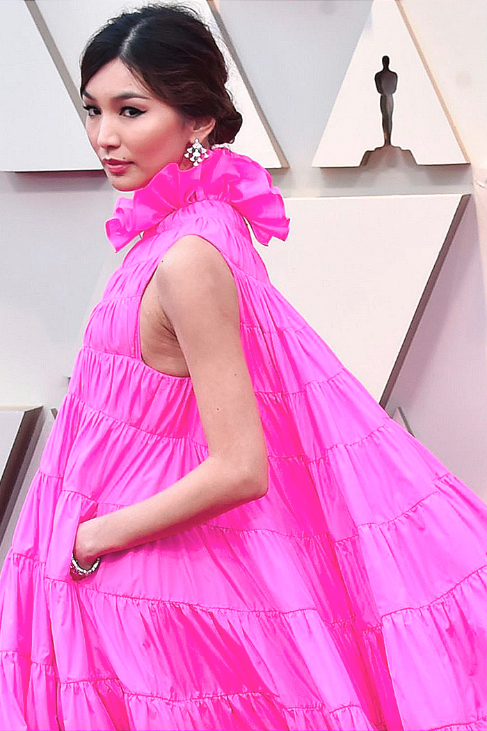 Gemma Chan in Valentino Haute Couture