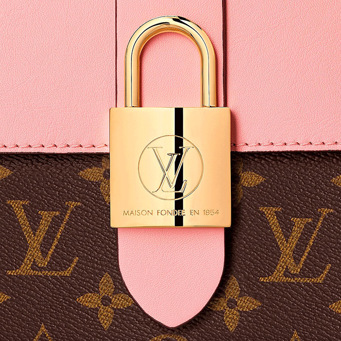 Louis Vuitton Locky Monogram BB Noir in Coated Canvas/Leather with