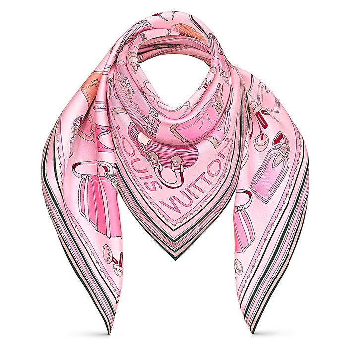 Louis Vuitton LV Essential Scarf, Pink, One Size