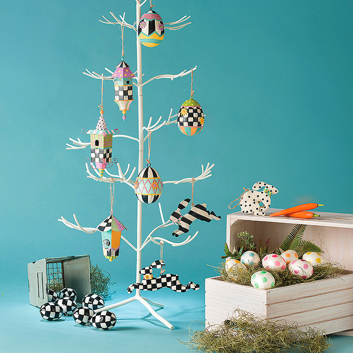 Easter Egg Tree with Ornaments