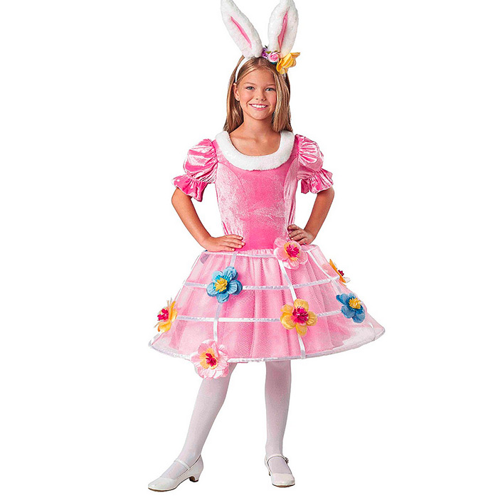 Girls' Easter Bunny Basket Costume- Spritz