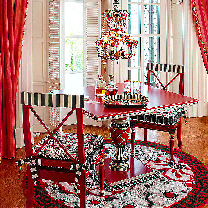 Marylebone Square Table, Dining Chairs &amp; Marylebone Chandelier