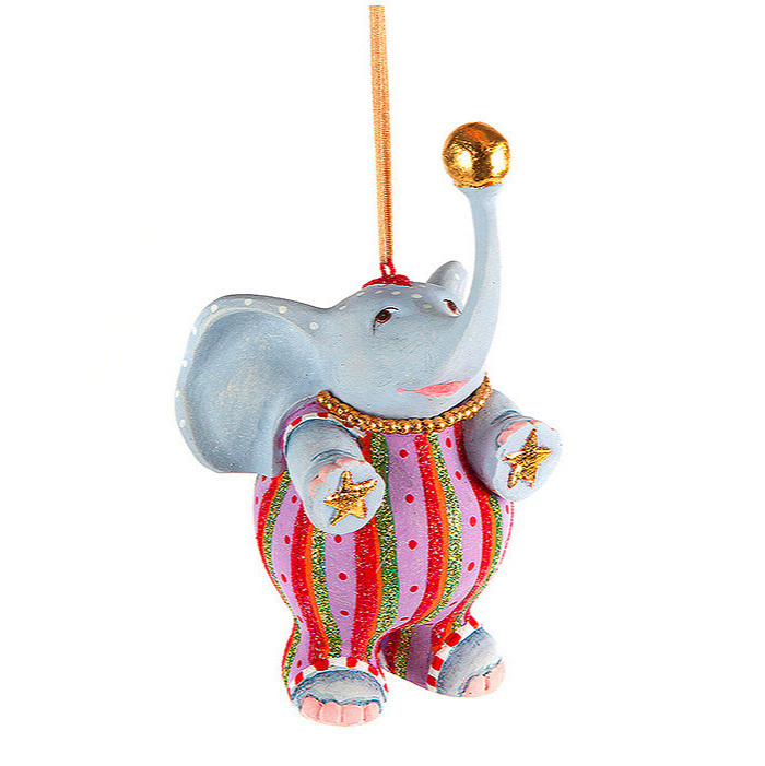 Patience Brewster Jambo Anika Elephant Ornament