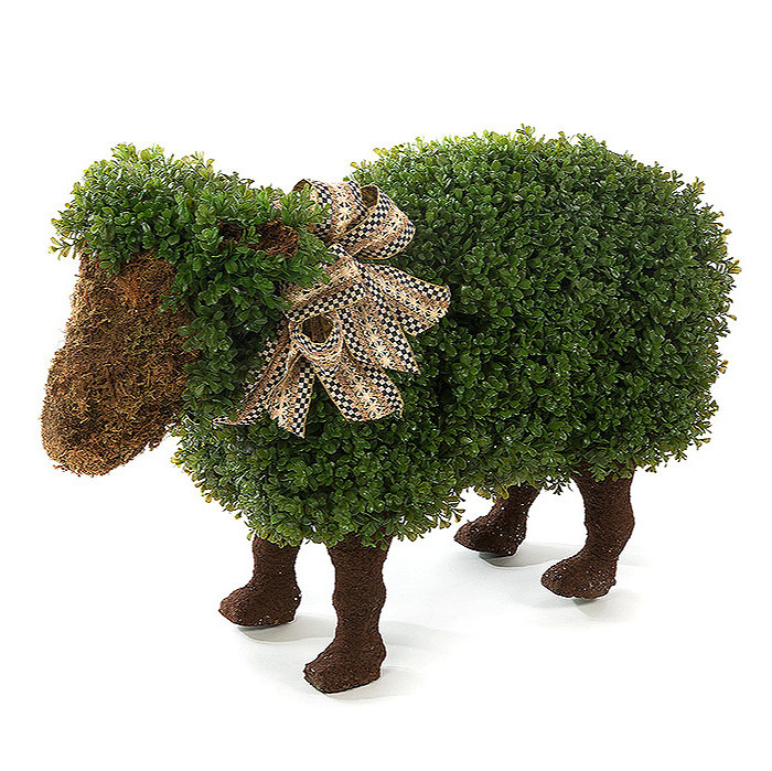 Wooly Lamb Topiary