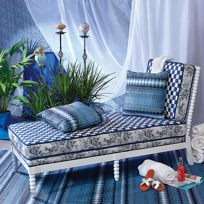 Indigo Villa Outdoor Chaise