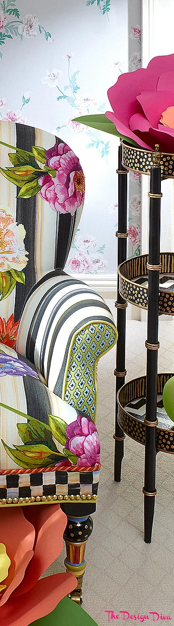 Cutting Garden Accent Chair via The Design Diva