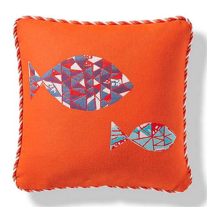 Prism Reef Indoor/Outdoor Pillow in Sunset