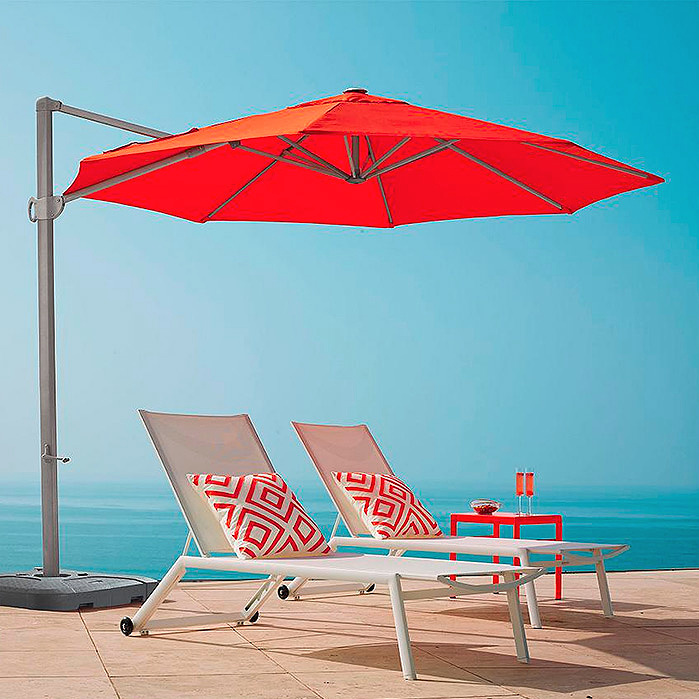 Poolside Cantilever Umbrella