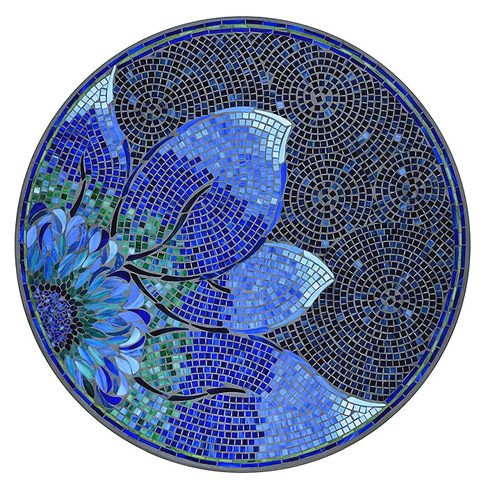 KNF - Neille Olson Mosaics Bella Bleu Collection