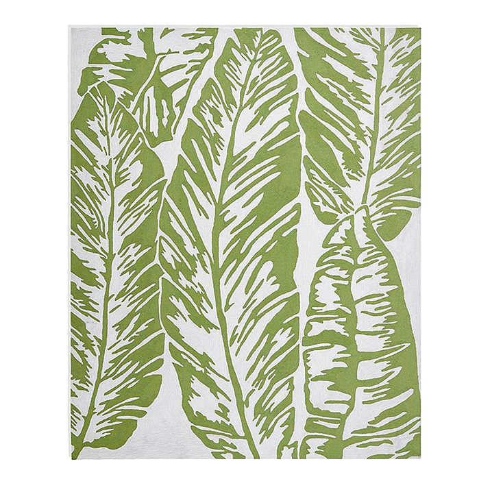 Banana Leaf Indoor/Outdoor Rug in Gingko