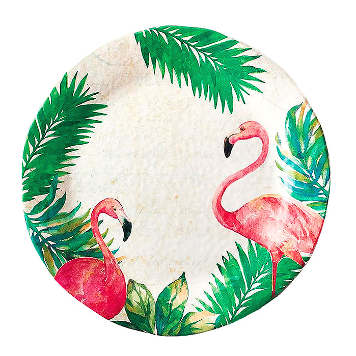 Flamingo Melamine Serving Platter