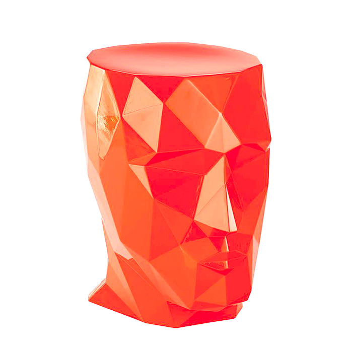 Pascal Stool in Tangerine