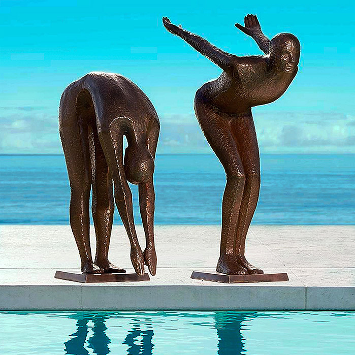 Diver Sculptures