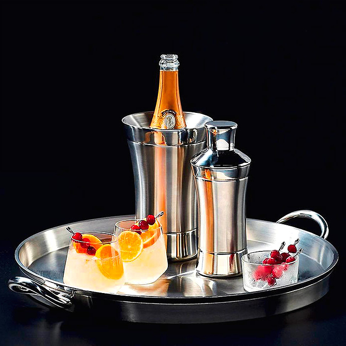 Copy of Optima Cocktail Shaker, Wine Cooler &amp; Tray