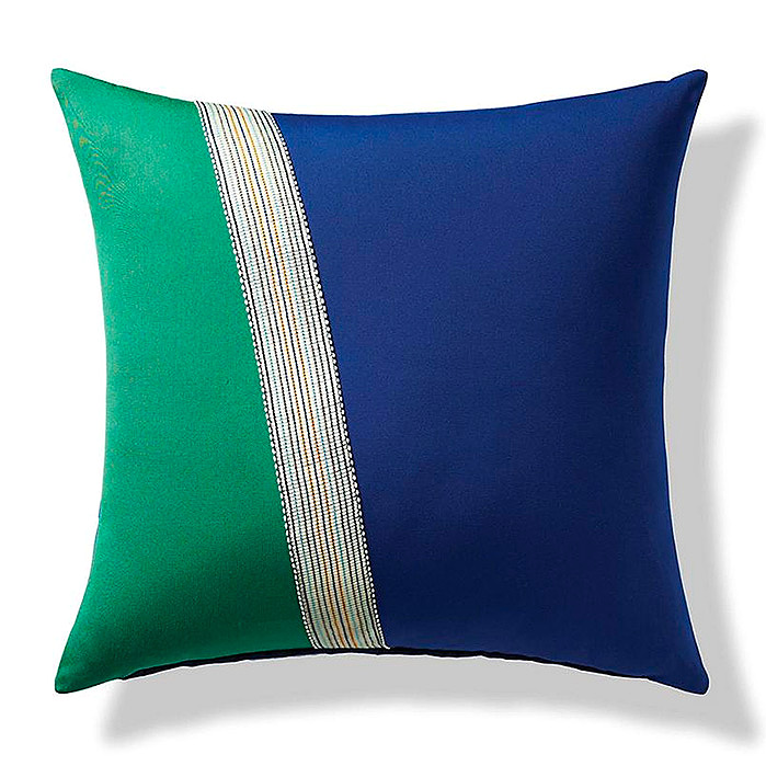 Ribbon Stripe Indoor/Outdoor Pillow