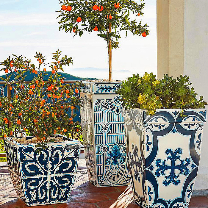 Santorini Planters