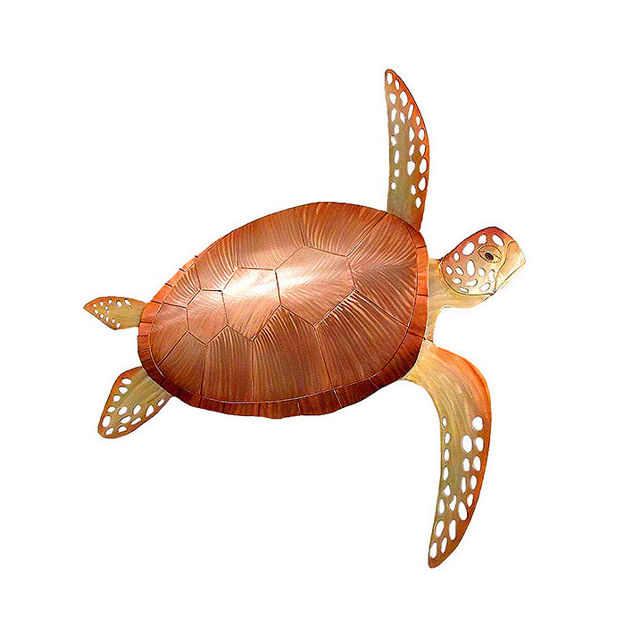 Sea Turtle Wall Decor by Copper Art