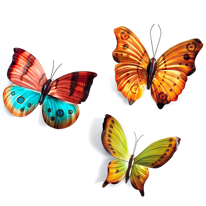 Copy of Brilliant Butterflies Wall Art by Copper Art