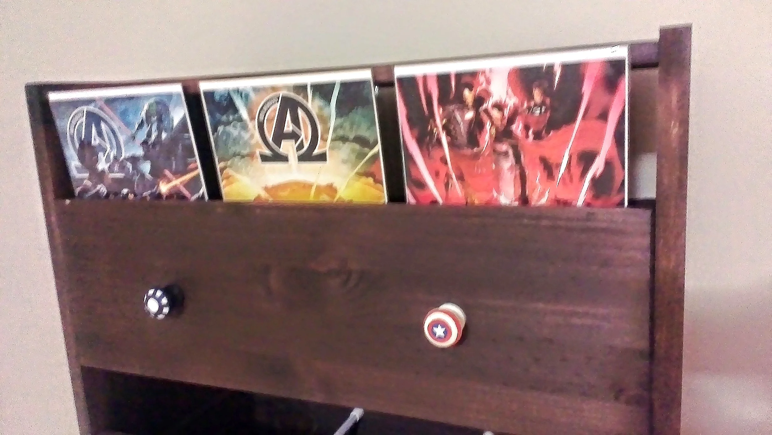 It only seemed appropriate to put Iron Man and Captain America together :)