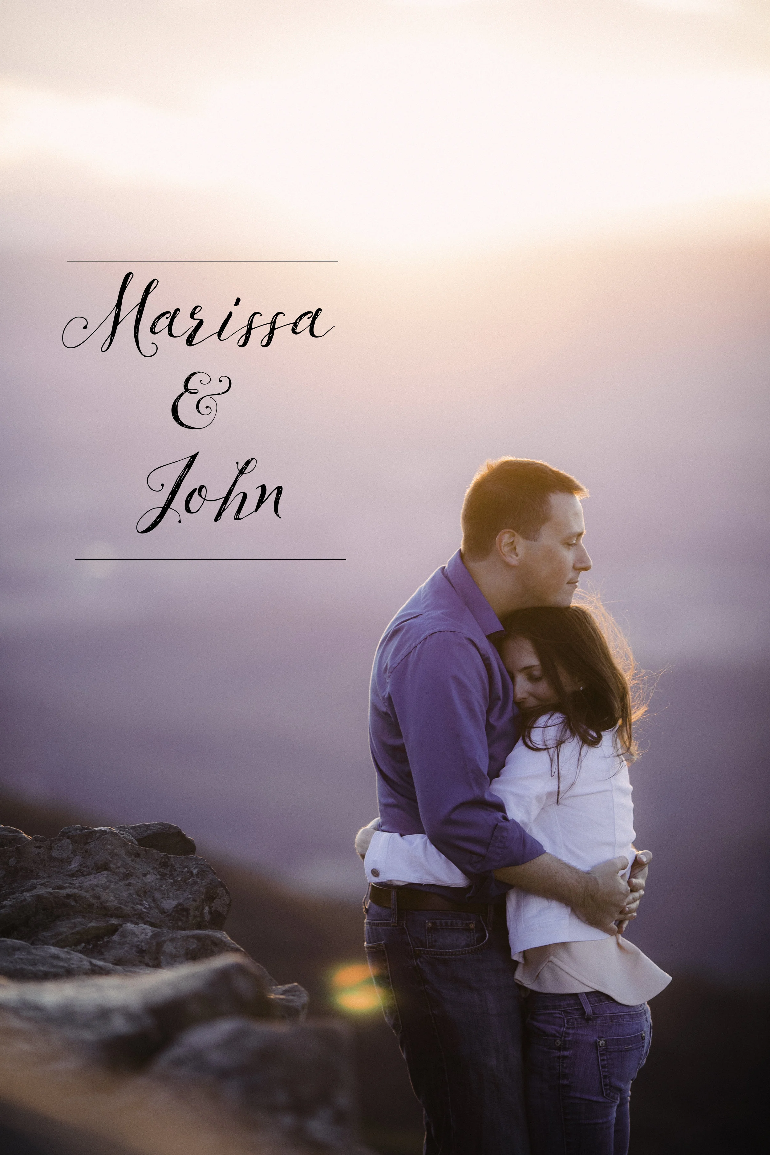 Marissa & John {October 1, 2017} Shenandoah, Virginia ...on the way...