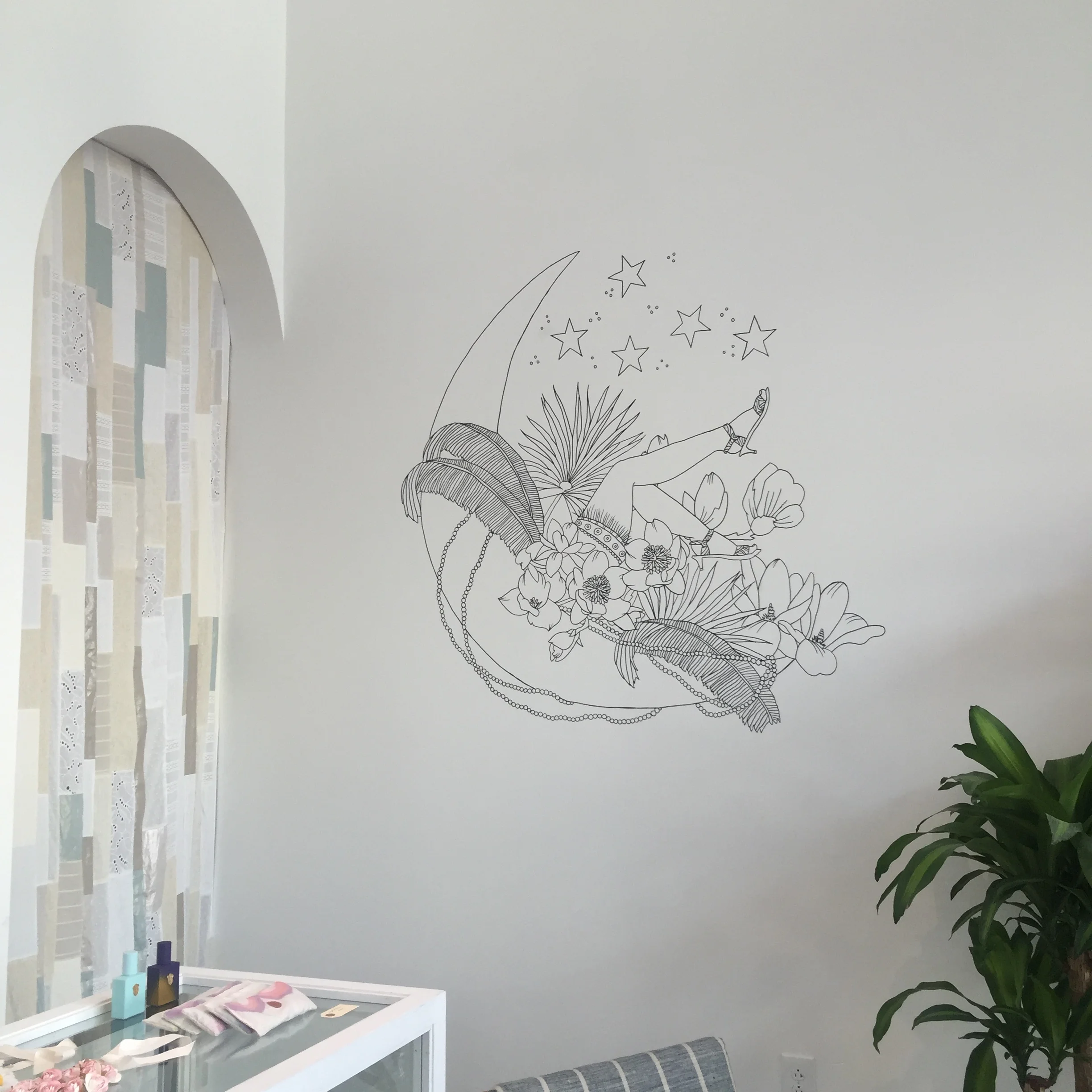 Mural for Freda Shop at Ace Hotel New Orleans