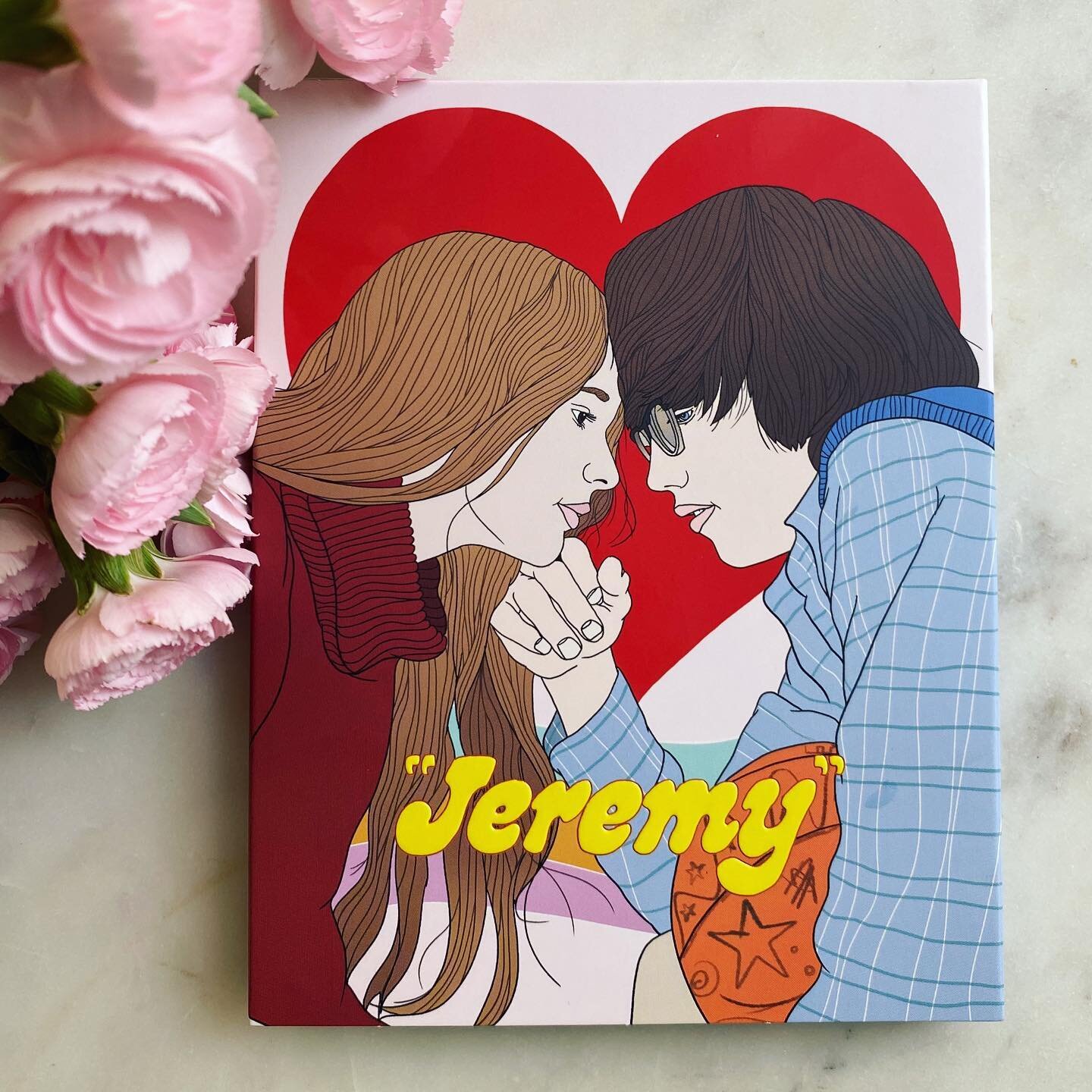 Gasp island! So excited to see how these embossed slip case blue rays came out for the release of the 1973 film &lsquo;Jeremy&rsquo; out on @funcityeditions. A must see chock full of nostalgic NYC youthful ❤️. Includes interviews with stars #robbiebe