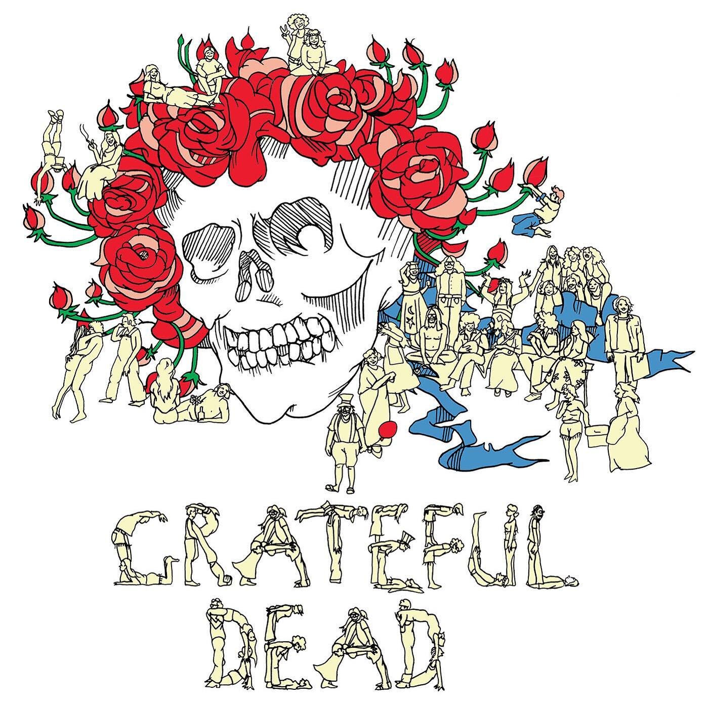 #tbt good times with @gratefuldead ❤️💙💀🌹 @lightintheatticrecords