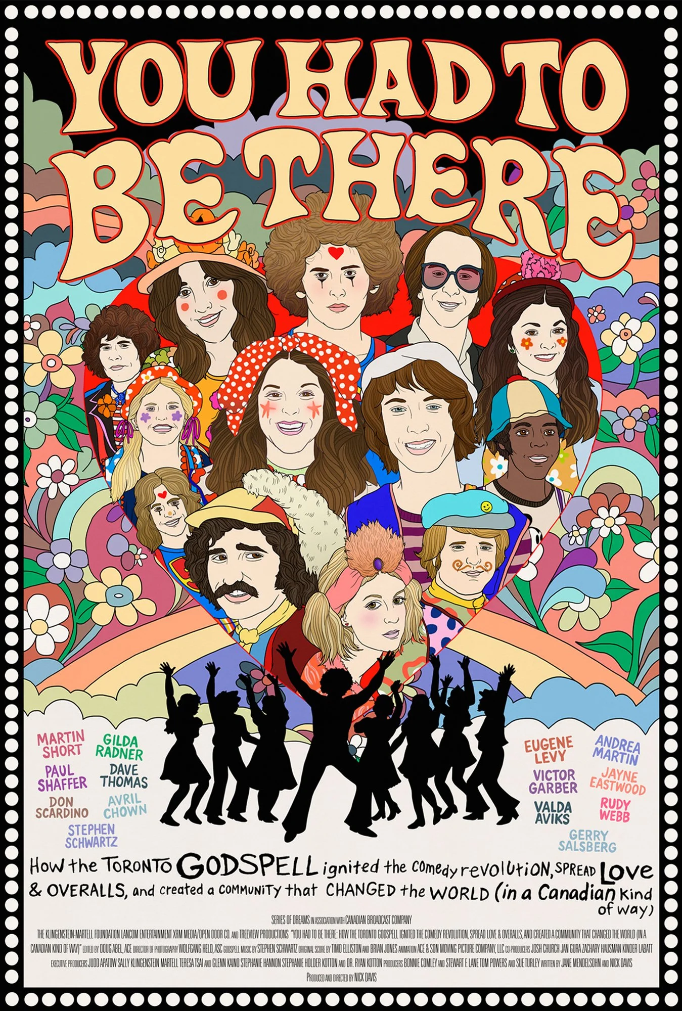Film Poster artwork for 'You Had To Be There' Documentary