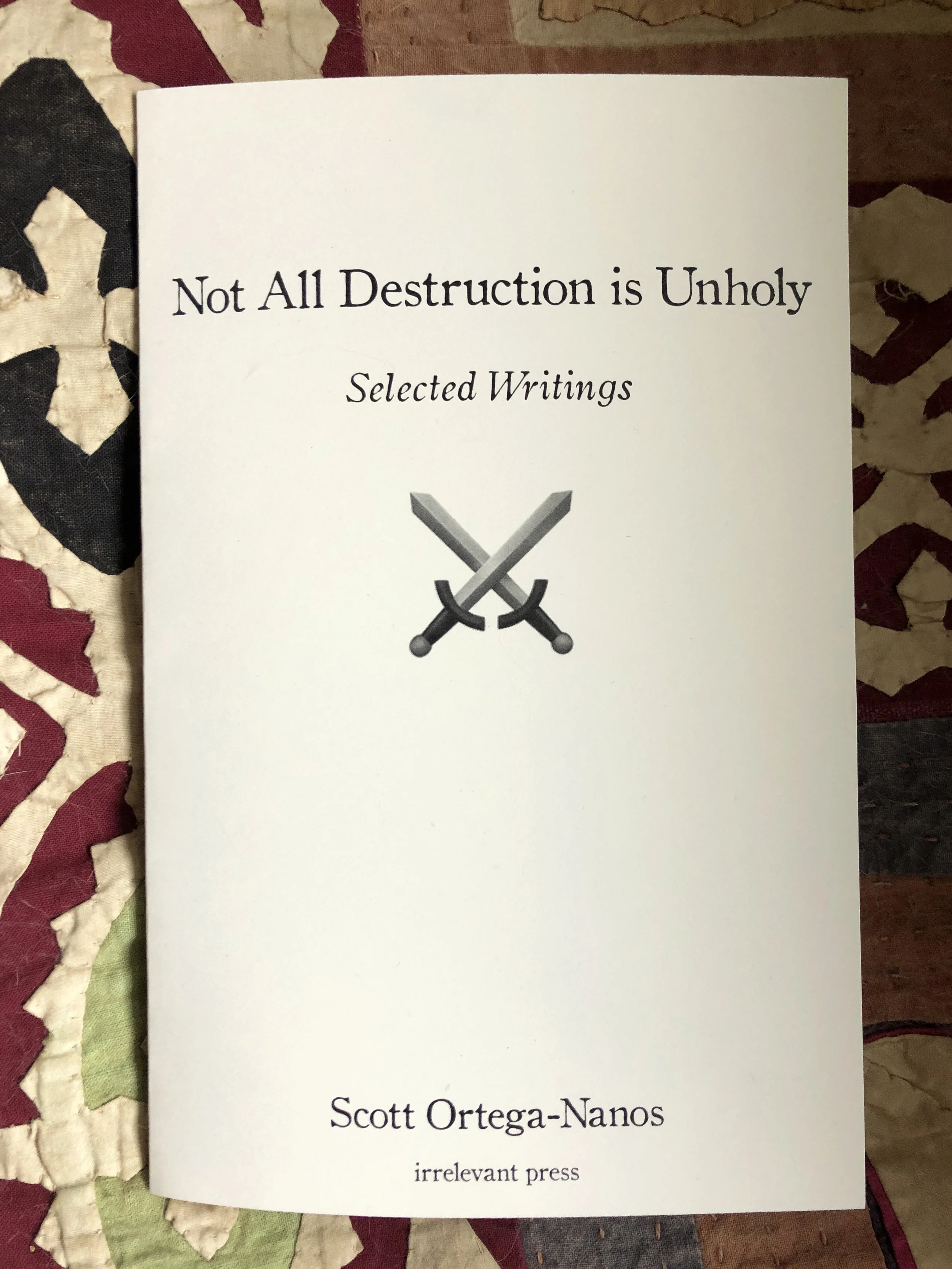 a 12-page plus cover on accent opaque warm white text and cover
