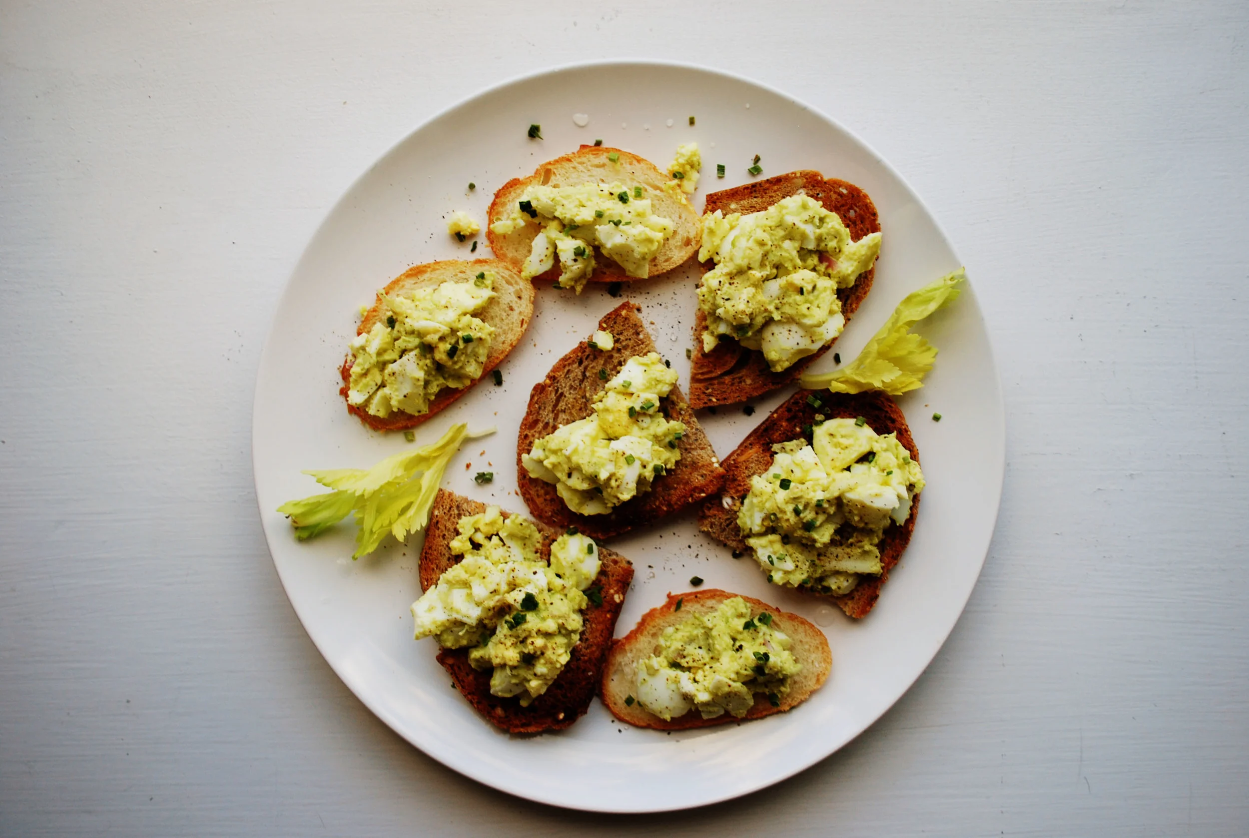  HOORAY FOR NO DAIRY EGG SALAD! 