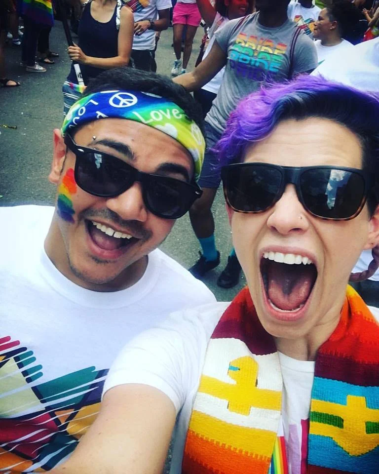 Jordan and Sara @ Pride 2017!