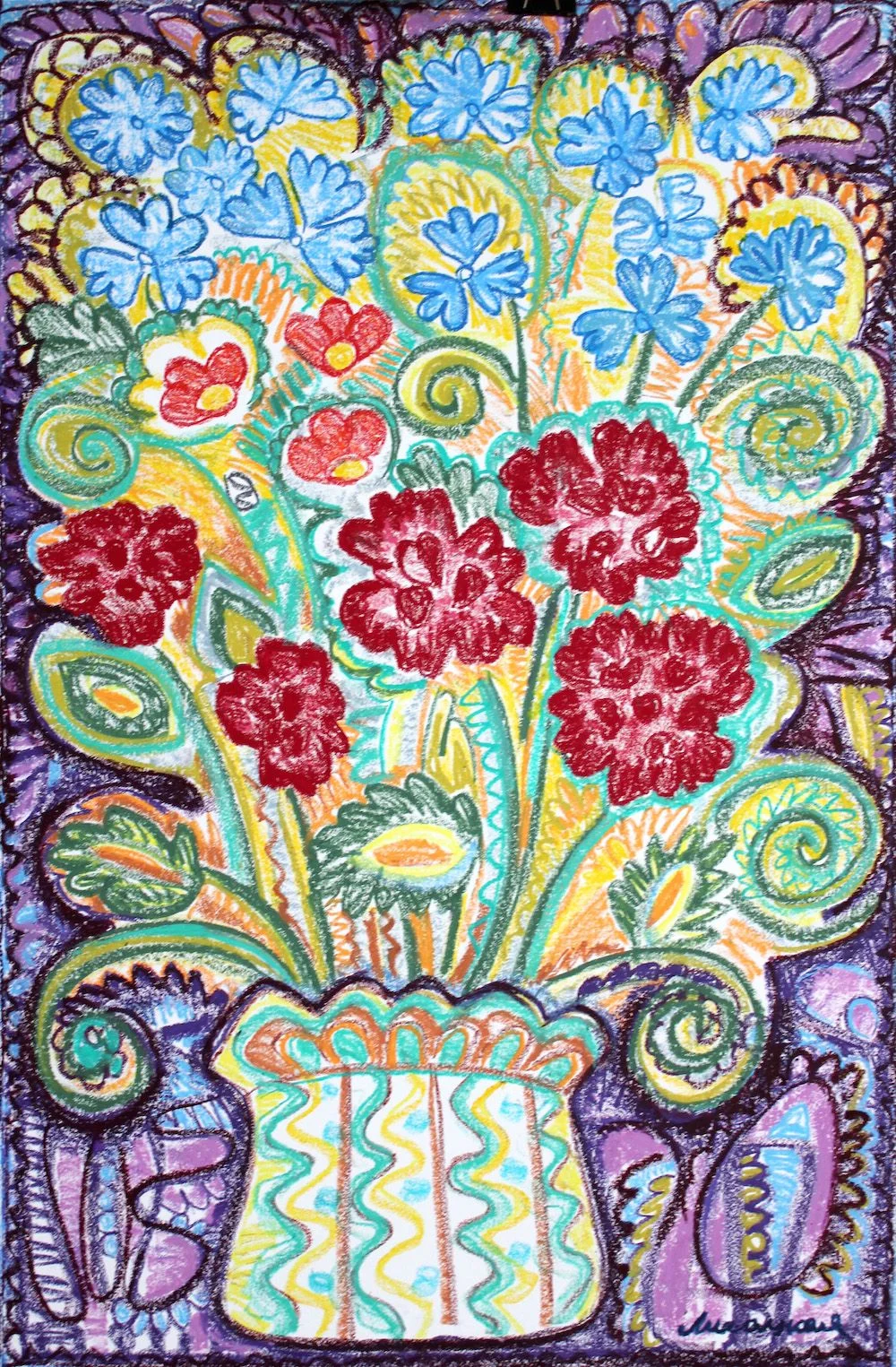 %22Цветы хмеля%222013маслян,пастель 101х66см.jpg