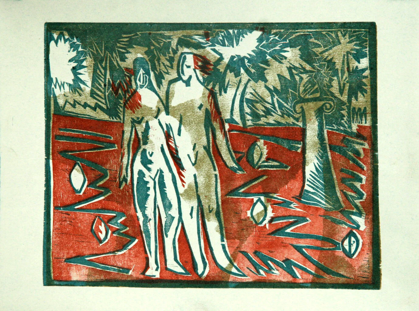 3.Серия мифы,Влесу2009цв ксилография21х30см.jpg