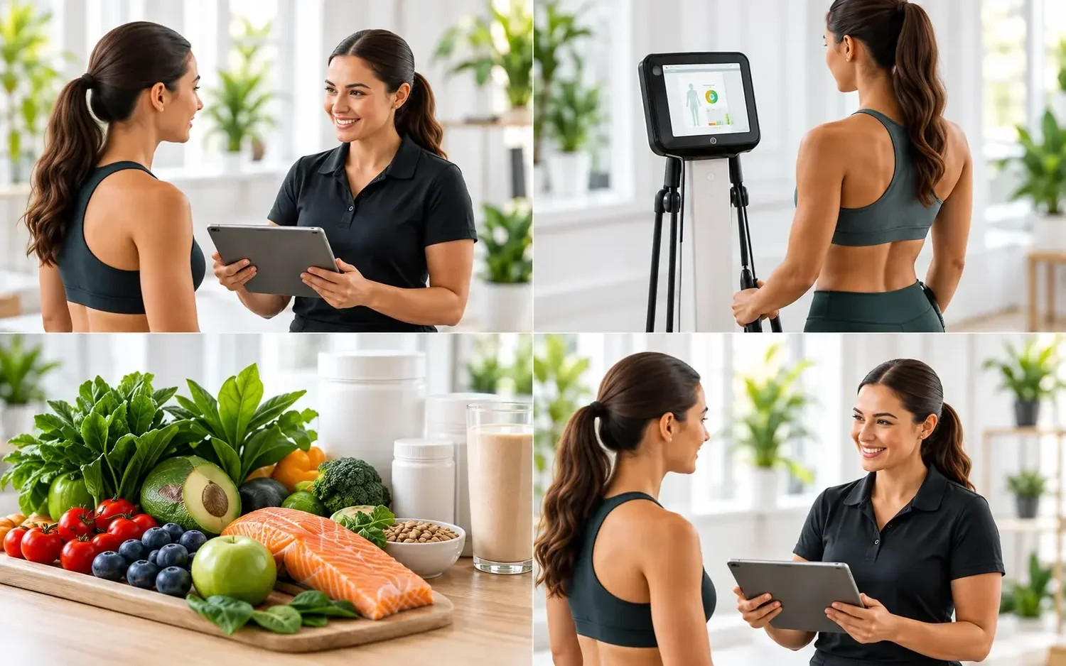 Illustrative consultation between a client and a wellness coach