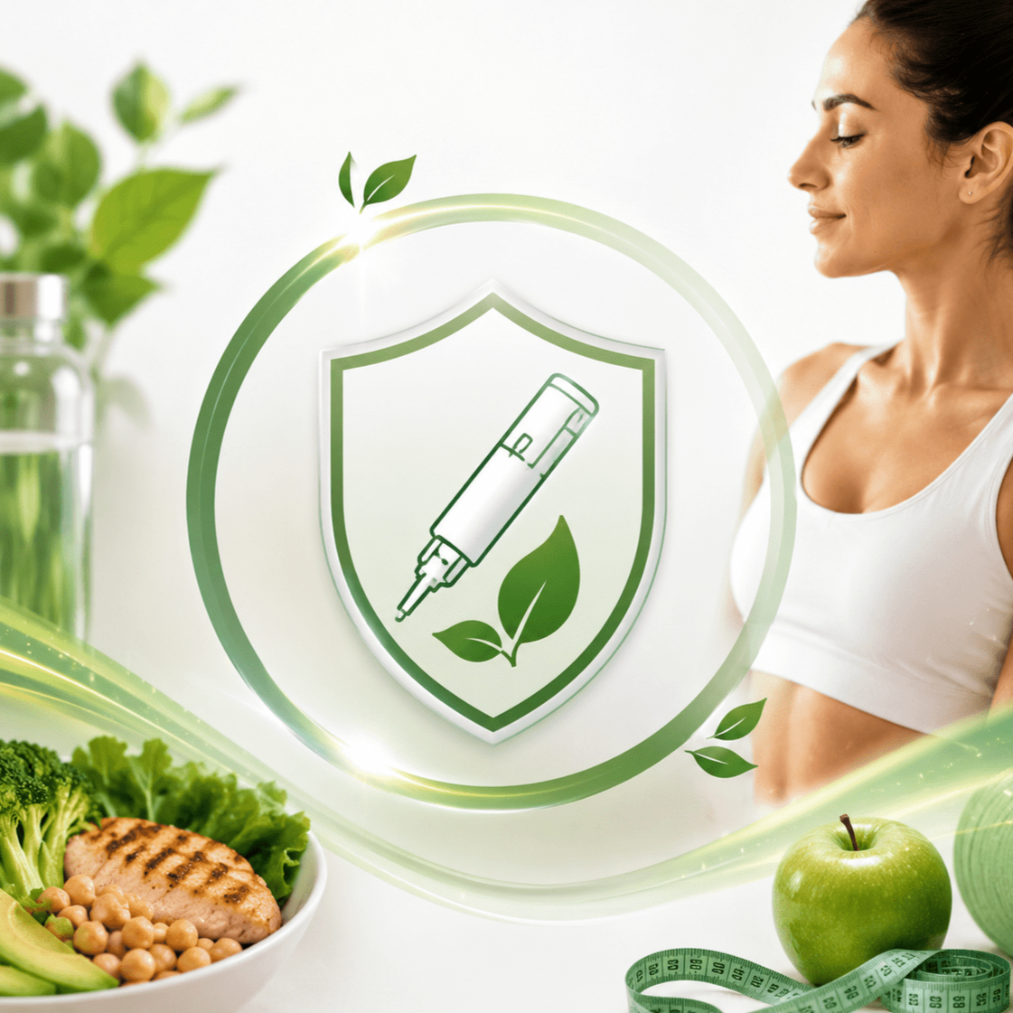 Personalized nutrition before, during, and after GLP-1 treatment to maximize results, preserve lean muscle, and support long-term success.