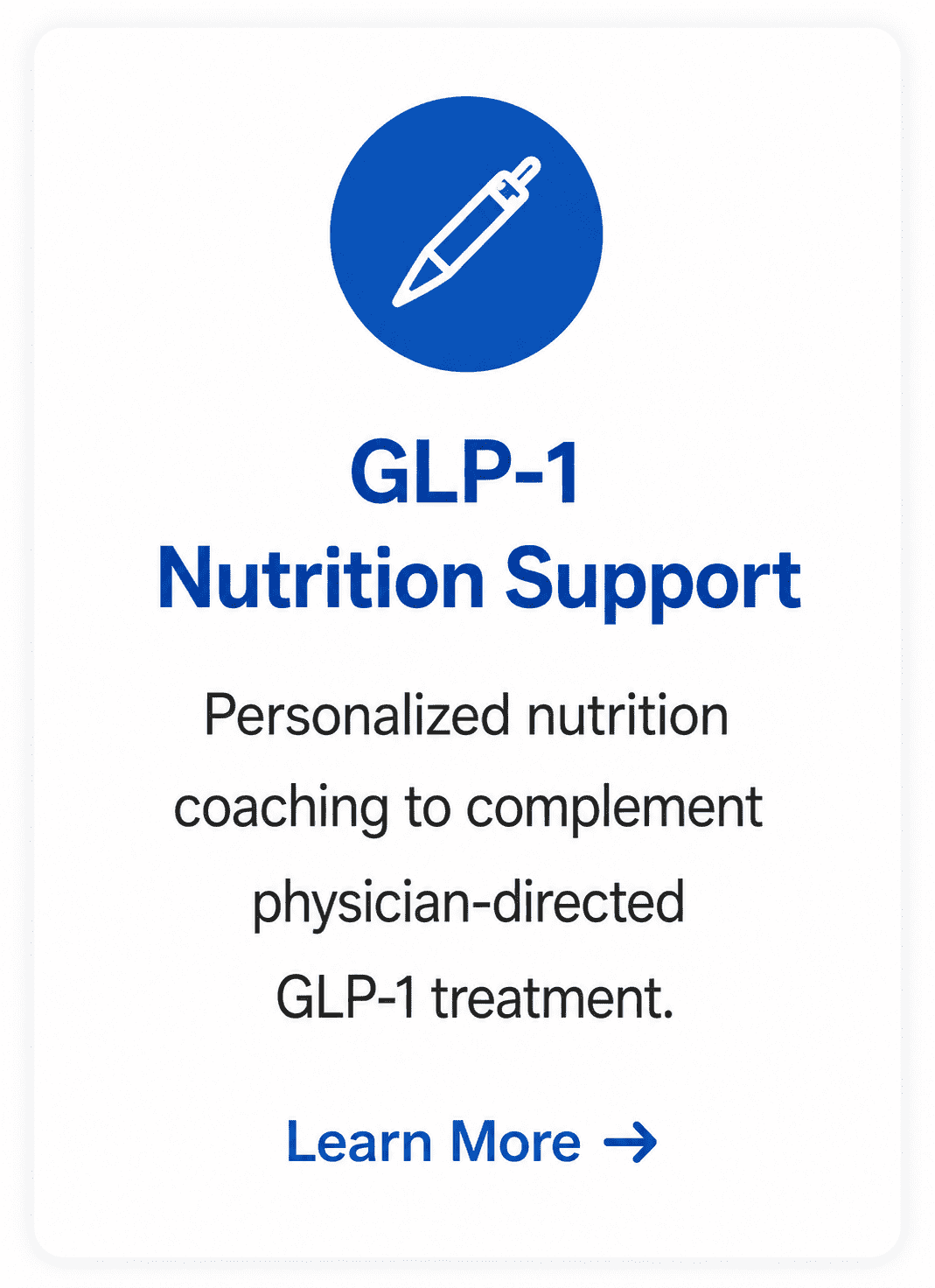 GLP-1 Nutrition Support Program NYC