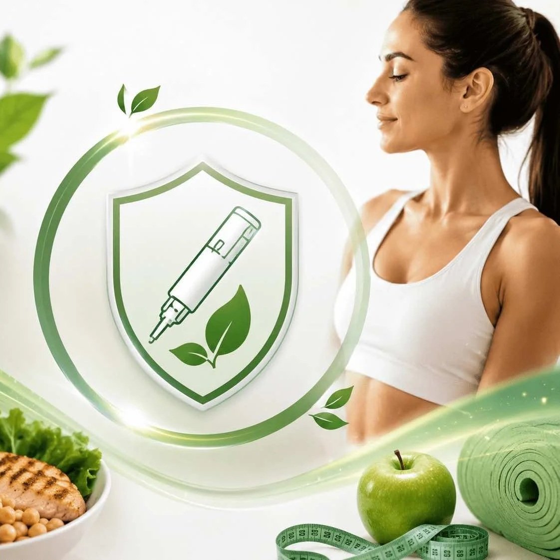 Personalized nutrition before, during, and after GLP-1 treatment to maximize results, preserve lean muscle, and support long-term success.