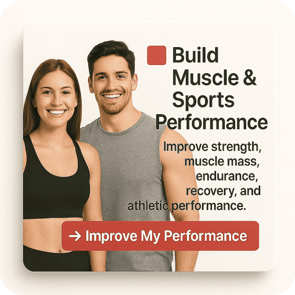 Build Muscle & Sports Performance