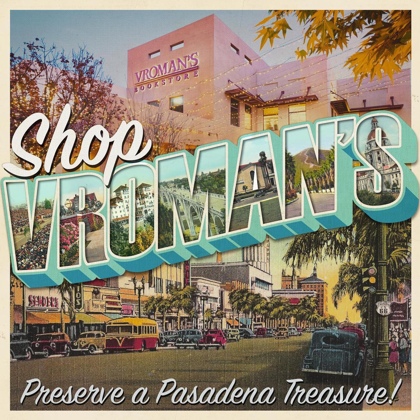 @vromansbookstore needs our help!
The pandemic has hit this Pasadena institution hard, they&rsquo;re at risk of closing after 126 years. They survived the flu pandemic of 1918, let&rsquo;s all help them get through this one too. 
Shop online, shop by