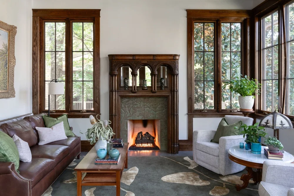 Fireplaces — Pasadena Craftsman Tile