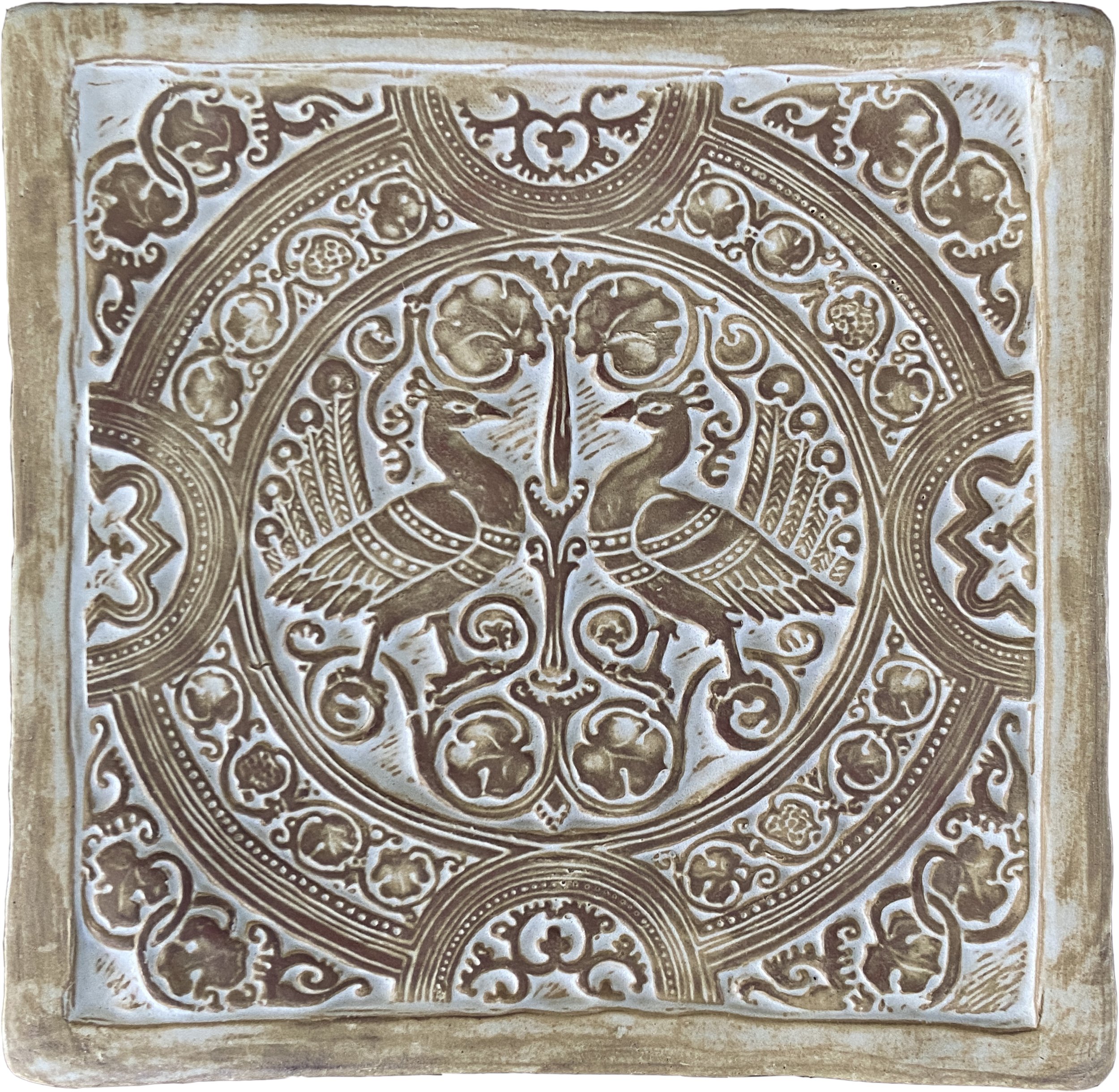 12x12 deco tiles — Pasadena Craftsman Tile