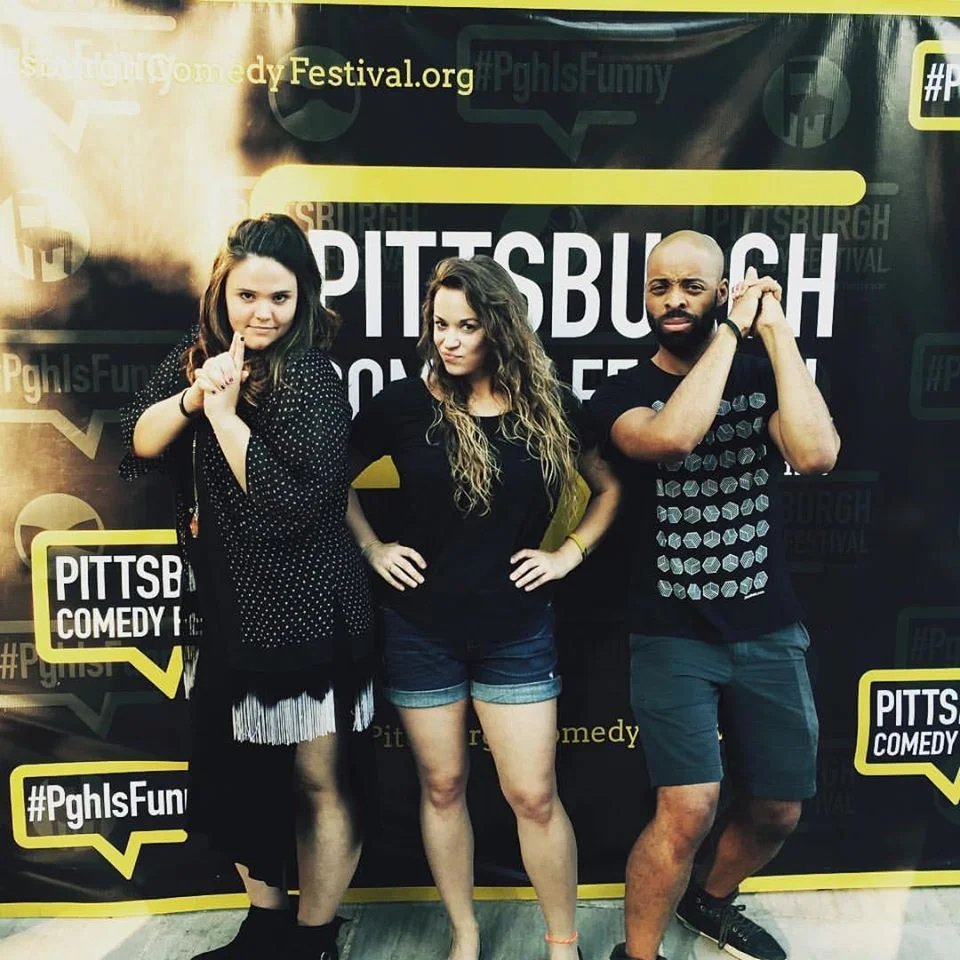 (L to R) Total babes - Maryann Menzies, Jillian Vitko, & Chris Bell