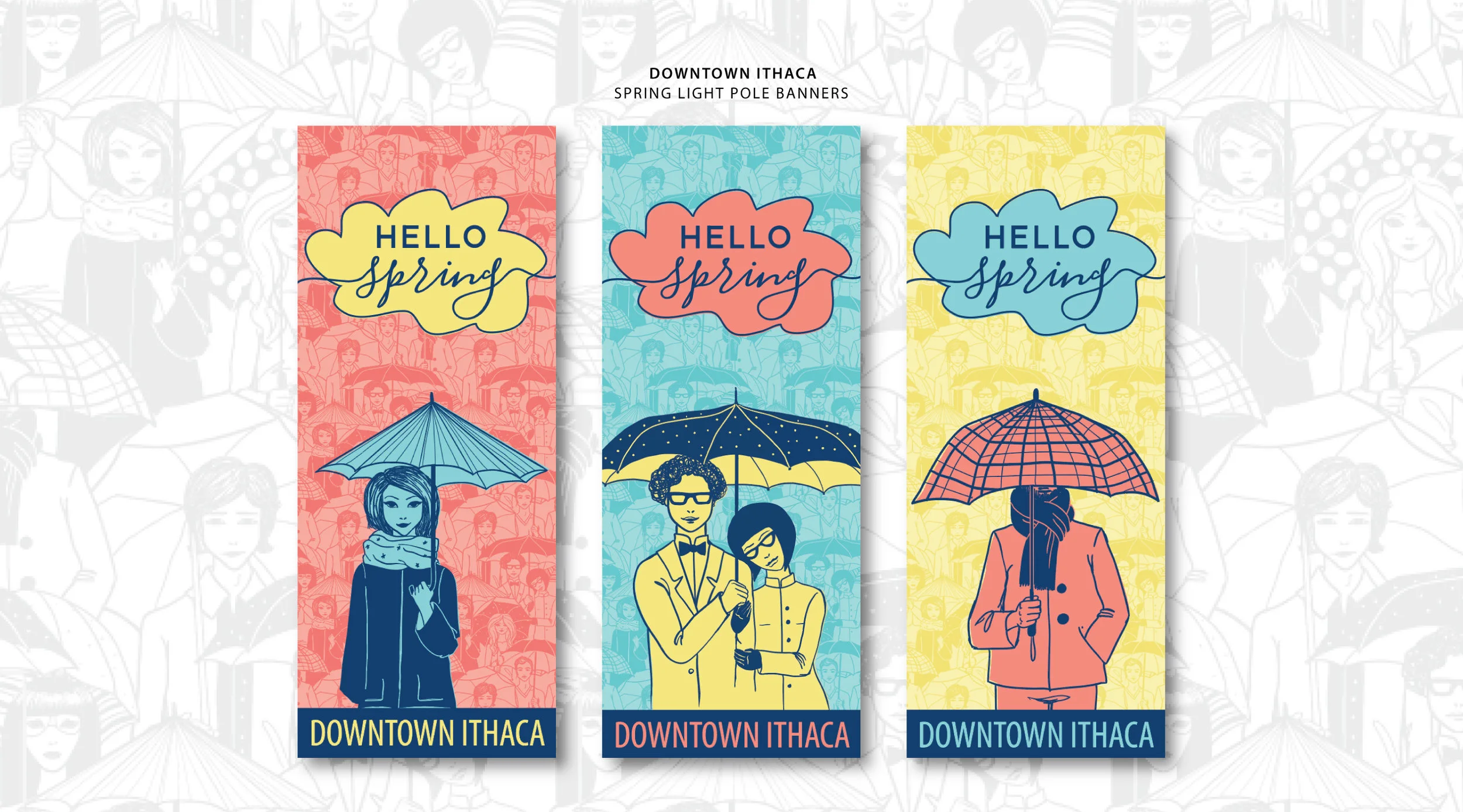 Seasonal Light Pole Banners