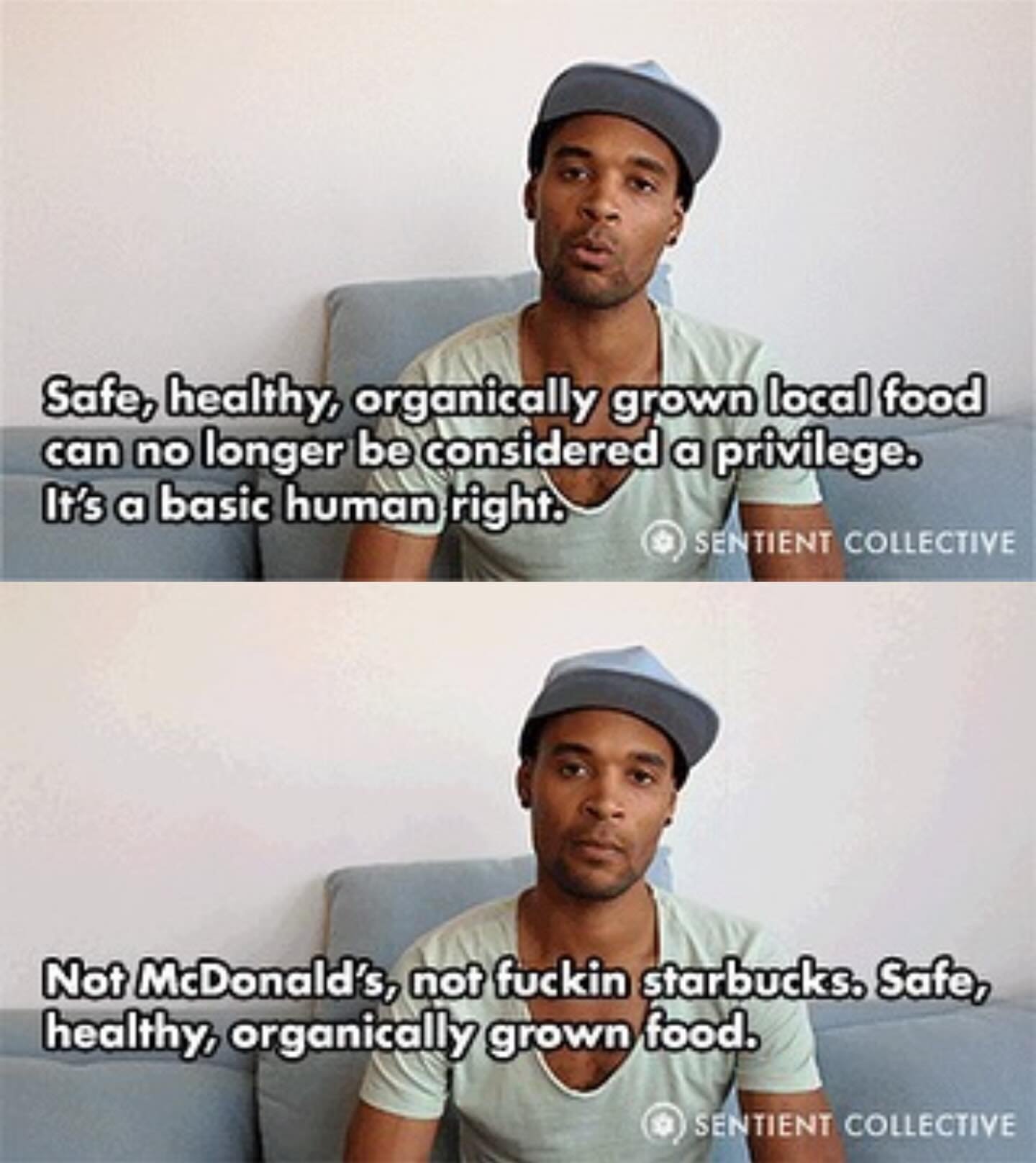 Access to safe, healthy, and organically grown food is not a privilege - it&rsquo;s a basic human right. We need to prioritize the health of our communities and our planet. It&rsquo;s time to reclaim our food systems. Let&rsquo;s bring food back to t