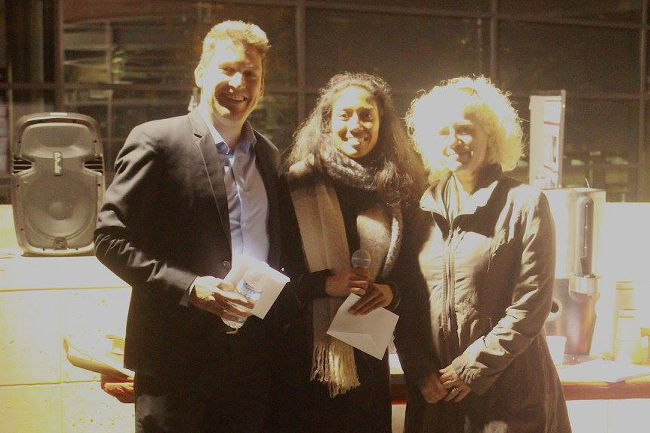 Ophir Vermish won the award for best talk